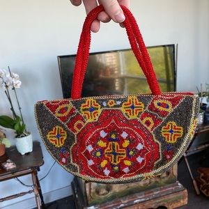 Beaded purse